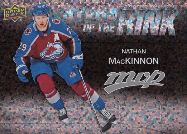 insert karta NATHAN MacKINNON 23-24 MVP Stars of the Rink číslo SS-12